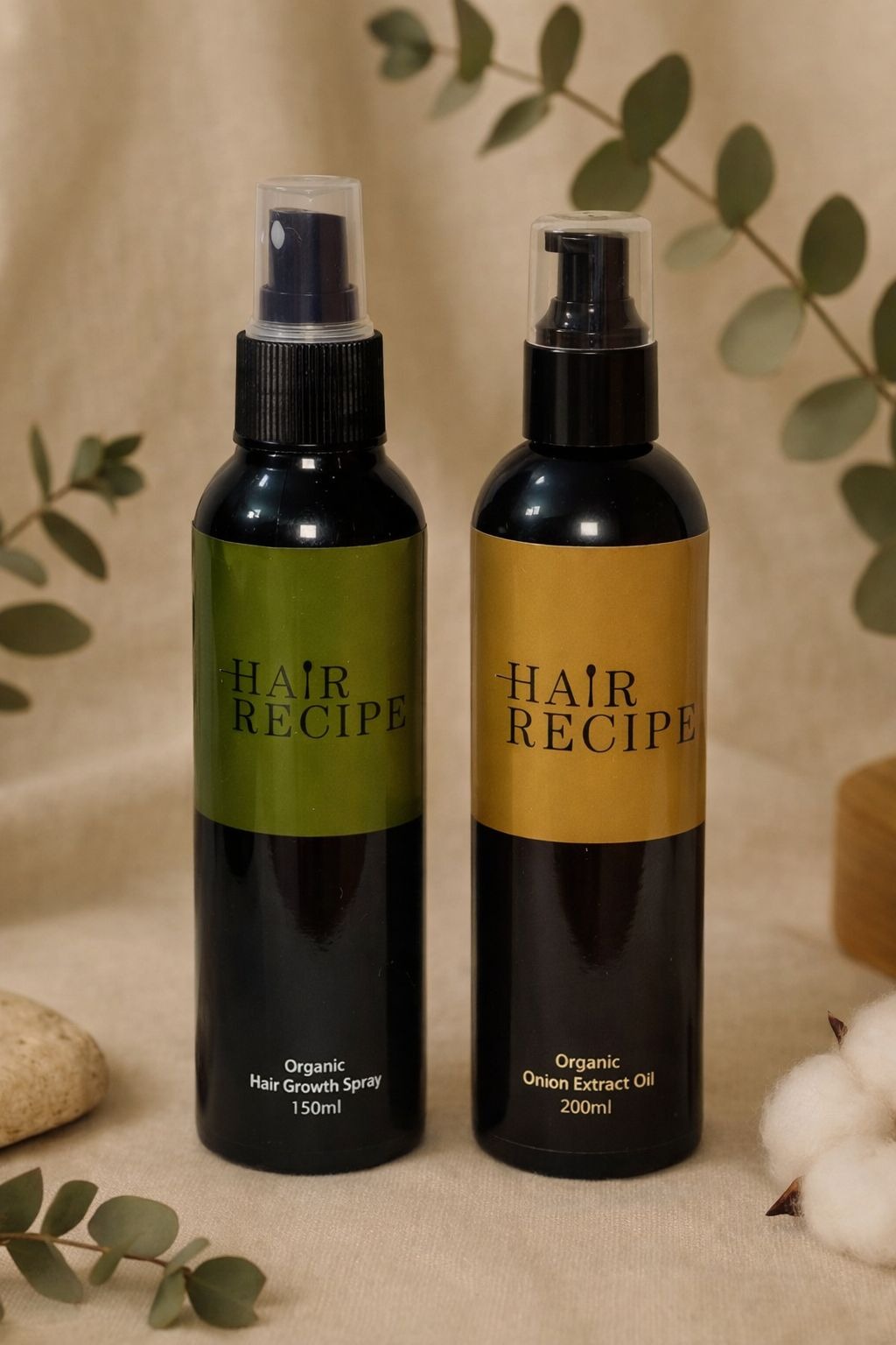 Hair Oil With Hair Spray Bundle